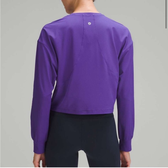 lululemon athletica Tops - RARE NWT Lululemon Abrasion-Resistant Training Long-Sleeve ShirtPetrol Purple